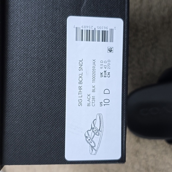 Coach slides/sandals Men size 10 - Picture 8 of 8